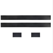 메르세데스 W204 W203 W211 BMW E46 E39 e60에 대 한 4pcs 자동차 고정 브래킷 벨크로, [01] Black