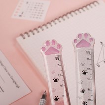 캣풋 15cm 자 미니 소프트 팬시 휴대용 고양이 D, 단품, 단품