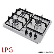한샘 가스레인지 3구 B363HS 전체센서(건전지)LPG, 단품, 단품