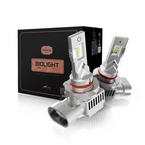 [튜닝인증부품] 바이오라이트 바이펑션 합법 LED 전조등 HB3 9005 (1 Set), HB3 9005 바이펑션