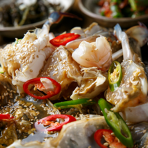 산지직송 수제 국내산 간장게장 양념 소스 게장용 꽃게 반반 택배 냉동 1kg 2kg, 1. 간장꽃게장(400g), 2개