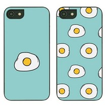 기타 바보사랑[아칸]아이폰7/8플러스 계란후라이 STYLE 케이스, 아이폰X/XS/기본