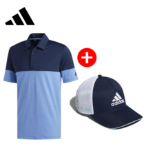 아디다스골프 DQ2218 남성 반팔 티셔츠 + GL8909 모자 세트