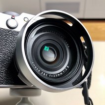 후지 필름 후지 X100 X100S X100T X100F X100V X70 카메라 렌즈 어댑터 렌즈 후드 49mm UV 필터 렌즈 캡 4In1 액세서리, [02] 4In1 X100 Silver