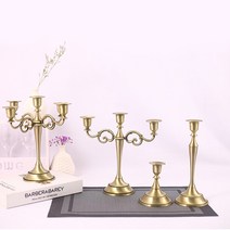 옆동네몰 빈티지 앤틱 촛대 5구, 브론즈