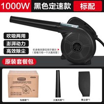 송풍기 낙엽청소 대포 무선 전동 충전송풍기, 4. 정속 1000W  블랙 모델 표준