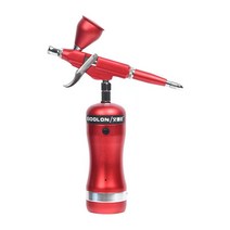 충전식 에어브러쉬 콤프레셔 프라모델 피규어 도색, 고전압 버전 - 0.5mm 배터리 1개