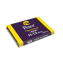 피스코리아 평화 스테플러심 H-13 제본용 1000pcs 스테이플러 심, 8호침, 1개