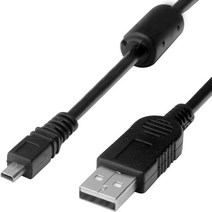 소니 사이버샷 DSC-H200 DSC-H300 DSC-W370 DSC-W800 DSC-W830 디지털 카메라용 USB 카메라 전송 데이터 충전 케이블 코드, [01] Black, [02] 2m, 01 Black_02 2m