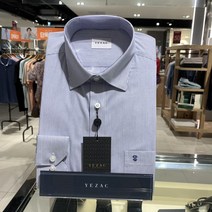 남성와이셔츠 잔잔한 핀 스트라이프 일반핏 긴팔셔츠 (YJ1FBR954BL)