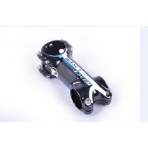 2022 신제품 합금 탄소 자전거 스템 경량 로드 바이크 또는 MTB 카본 31.8*80MM 액세서리 사이클 부품, blue 3k glossy