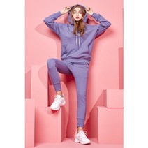 [AK PLAZA] [아키클래식]아이콘 후드티 조거팬츠 트레이닝세트 PU