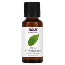 NOW Foods 에센셜 오일 100% 퓨어 윈터그린 30ml(1fl oz)