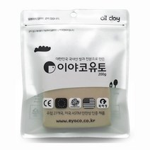 (파티피아)안전한 곡물점토 이야코 소프트 유토 200g, 본상품선택