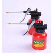 오일 펌프 자바라 1pc 250ml 수 스파우트 엄지 워크샵 러 318, 2pcs 레드