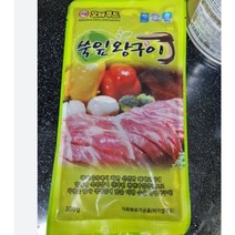 오래푸드 수제 양념 돼지갈비 맛 쑥잎왕구이 300g x 5팩 1개