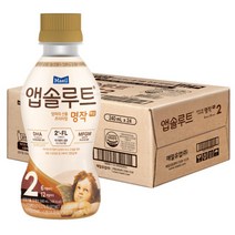 리뉴얼 앱솔루트 명작 액상 2FL 분유 2단계 6~12개월 240ml 24입 (니플미포함), 단품