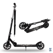비바 VIVA Rider 145 킥보드 접이식, 블랙