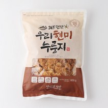 한끼 식사대용 술안주 간식용 현미 누룽지 800g 국산, 쿠팡하울 1