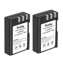 저무리 호환제품 니콘 D3000 D5000 D40 D40x D60 카메라용 배터리 및 LED 충전기 2400mAh EN-EL9 EN EL9A EL9 ENEL9, 2 Pcs Battery