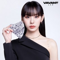 바반트 x 사쿤 패션디자인 노제마스크 노크화이트 10매 대형 중형 새부리형, 바반트 노크화이트 대형  10매