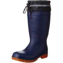 일본직발송 10. [후지 장갑 공업] 안전장화 반사재 밟힘 방지 강판입 PVC 9208 멘즈 NAVY B071RZRZYD
