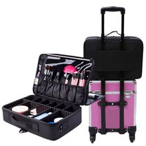 반영구가방-메이크업 전용 캐리어 *천가방 대*뷰티박스*다용도* 대*뷰티박스*블랙 핑크*