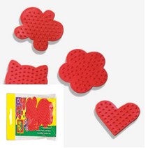 비즈놀이 보드 미니 미술놀이키트 어린이집만들기 재활용품만들기