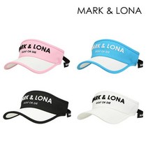 마크앤로나 22SS 여성용 리본 선바이저 LN7YY88F, PI 핑크