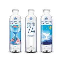 [미네랄메이킹] 천연 알칼리수 미네랄 메이킹 7.4 500ml, 스탠다드, 5박스 - 100병