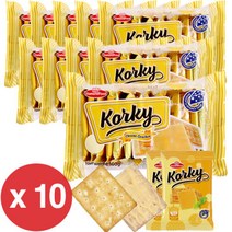 코키 치즈 크래커 100g x 10개해피무닥터유촉촉한, 코키 치즈 크래커 100g x 10개/