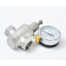 감압변 삼방벨브 기 조절 안전변 배관 게이지 보일러, DN40 1.5인치 시계 없음