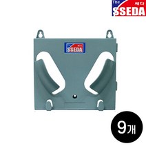 안전모 거치대 SSEDA 1구용 2구용 헬멧 걸이대 (플라스틱) / 헬멧 모자 건설 작업 머리보호 머리 보호대 건설안전작업모, 1구용 안전모걸이대, 9개