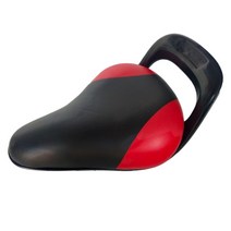 Dwaterproof PU 가죽 자전거 안장 아동 자전거 시트 안락방 쿠션, 빨간색
