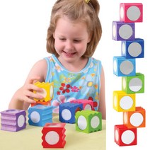 무지개장난감 우드블럭 8P 나무블록 돌아기 유아 원목교구 무지개교구 우드장난감 아기블럭 유아블럭