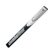 JumboMax JumboFlat 17 골프 퍼터 그립, Std Edition, Black/Silver