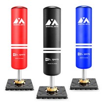 써니샵 체육관 스탠딩샌드백 강력흡착 업그레이드 비스프링, -블루