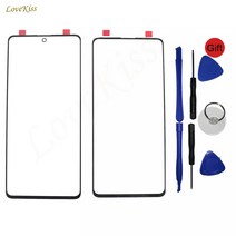 전면 패널 삼성 갤럭시용 터치 스크린 외부 유리 LCD 디스플레이 센서 아님 삼성 갤럭시 A11 A21 A21S A31 A41 A51 A71 M11 M21