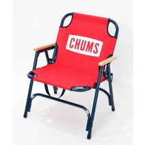 CHUMS 백 위드 체어 레드네이비 CHUMS Back wt Chr CH62-1753 R028RD / NV [아웃도어 캠핑 의자], 단일