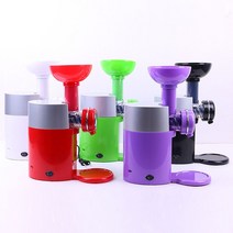 콜라슬러시 EGrape 전기 과일 아이스크림 준비 기계 홈 익스프레스 소프트 메이커 Sorbetiers 슬러시, 04 Green_02 220-240V
