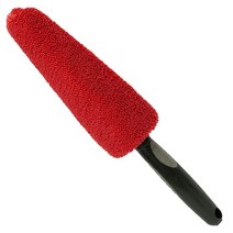 VIKING 자동차용 휠 브러시 또는 림 금속 프리 레드 6.4 x 36.9cm 2.5 14.3인치, Red, Regular