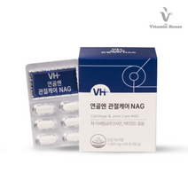 비타민하우스 연골엔 관절케어 NAG 1000 MG X 60정 X 30박스 글루코사민 보스웰리아 홍삼