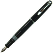 일본직발송 3. PELIKAN 펠리컨 만년필 B 굵게 검정 클래식 M205 정규 수입품 B0058Q65WI, 펜촉 B 굵게, One Color