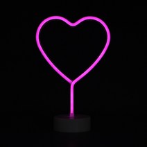 LED 네온사인 무드등(하트) 조명인테리어 LED램프