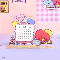 [BT21] 아크릴 스탠드 캘린더 [파티], RJ