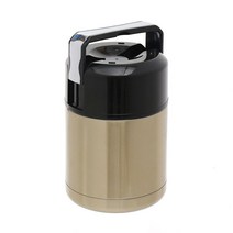 LK둔산점 간편조리 손잡이 보온죽통 800ml 도시락, 간편조리보온죽통 800ml rosered