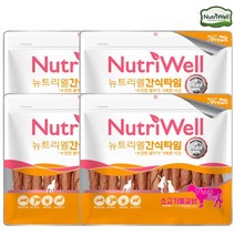 [뉴트리웰] [펫 파라다이스]소고기 통갈비 강아지 간식 320g, 4개