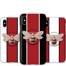 LG V40 V409 엘지 브이40 전용 꿀벌 큐빅 디자인 스마트톡+하드 휴대폰 케이스