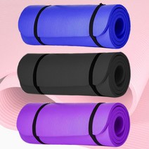 시엘 NBR 프리미엄 요가매트 1860mm x 660mm 여성용, 프리미엄 요가매트_내츄럴블랙