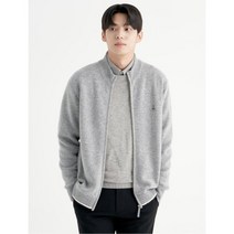 BEANPOLE 남성 그레이 베럴 B 울 풀 집업 카디건 BC285AA173